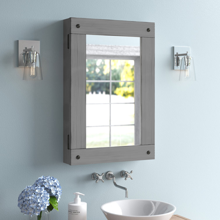 Rosecliff Heights Saffr Walden Surface Mount Framed 1 Door Medicine